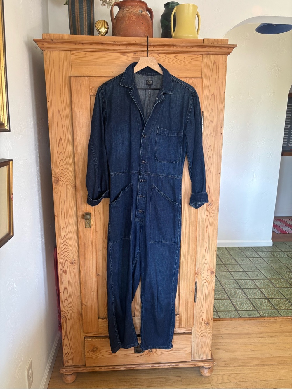 Citizens of humanity Jumpsuit. Sz small but adjustable with bottoms.